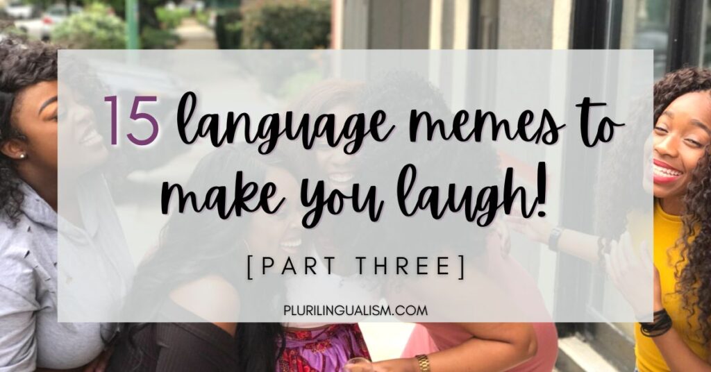 15 Language Memes to Make You Laugh! Part Three