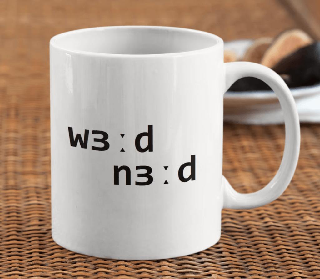 word nerd IPA mug - gifts for language lovers