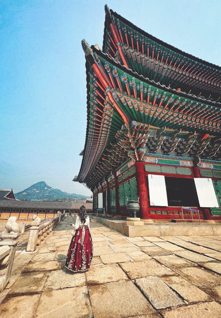 landscape photography of the gyeongbokgung palace