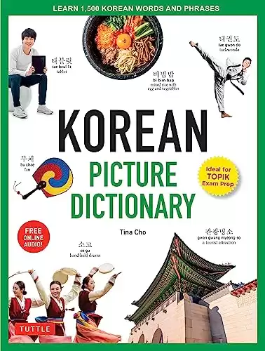 Korean Picture Dictionary: 1,500 Korean Words and Phrases (w/Online Audio)