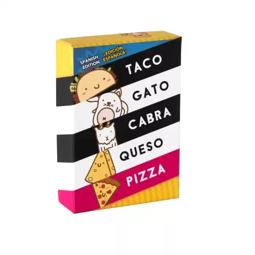 ¡Taco Gato Cabra Queso Pizza! - Spanish Edition