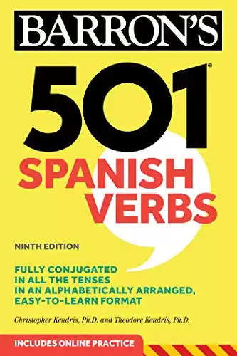 Barron's 501 Spanish Verbs
